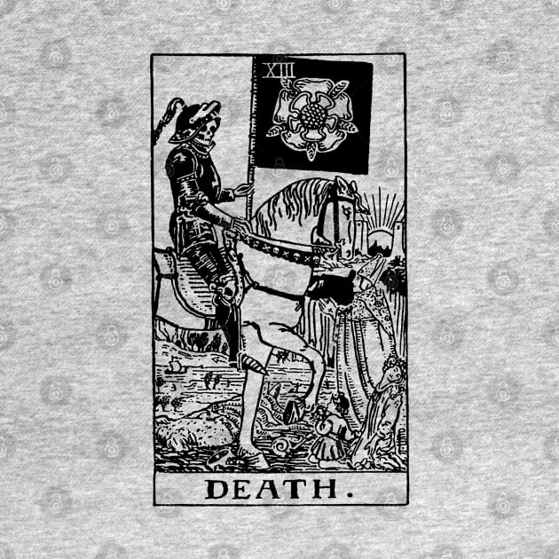 Death Tarot in black by winterwinter